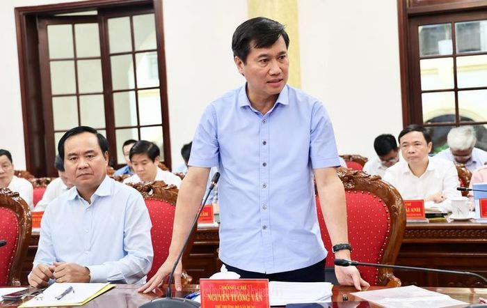 Lãnh đạo các bộ, ngành phát biểu - Ảnh: VGP/Thu Sa