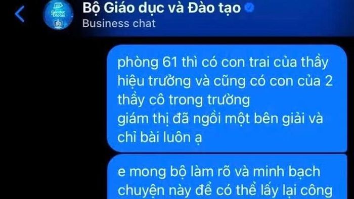 Thông tin về dấu hiệu tiêu cực trong phòng thi trên mạng xã hội đang được lan truyền với tốc độ rất nhanh.
