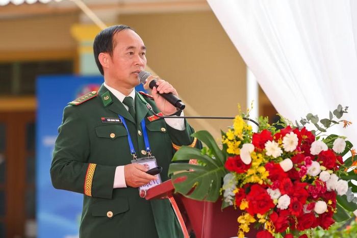 Đại tá Trần Quang Trung, Chính ủy Ban Chỉ huy Bộ đội Biên phòng tỉnh Nghệ An cho biết, Trường mầm non Thanh Hà là công trình do Bộ Quốc phòng Việt Nam xây tặng địa phương nhân dịp Giao lưu hữu nghị quốc phòng biên giới Việt Nam-Lào lần thứ 3.