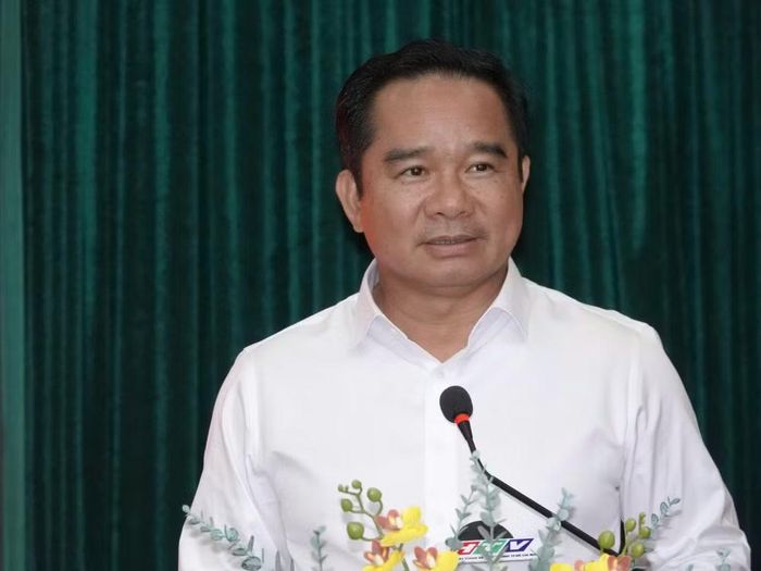 Đồng chí Nguyễn Văn Được, Ủy viên Trung ương Đảng, Chủ tịch Ủy ban nhân dân Thành phố Hồ Chí Minh phát biểu chỉ đạo tại hội nghị.