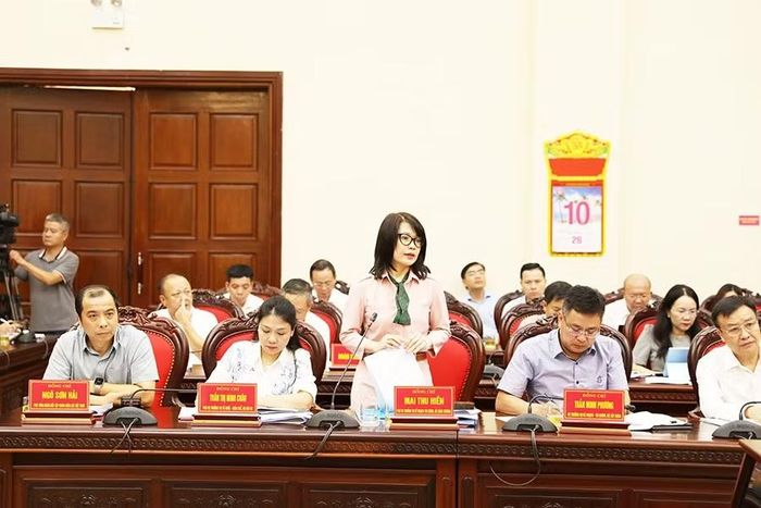 Đại biểu các ban, bộ, ngành trung ương phát biểu tại hội nghị.