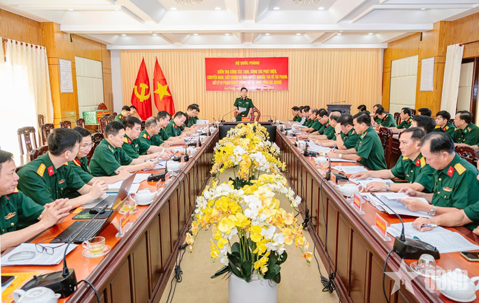 Quang cảnh buổi kiểm tra.