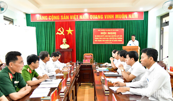 Khung diễn tập thực hiện nội dung theo kế hoạch.