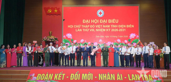 Ban Chấp hành Hội Chữ thập đỏ Việt Nam tỉnh Điện Biên khóa VIII, nhiệm kỳ 2026 - 2031 ra mắt Đại hội.