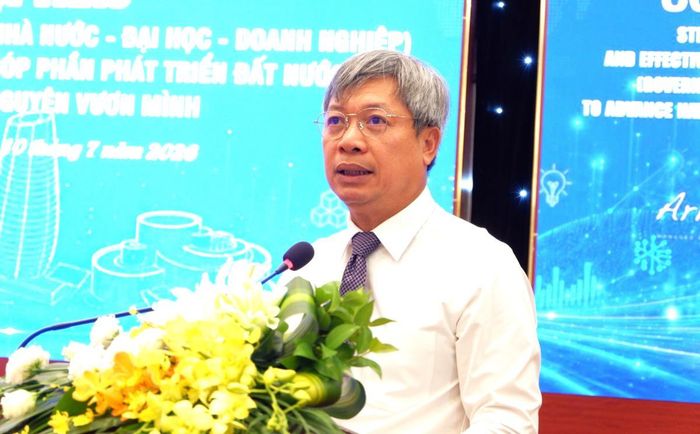 Phó Chủ tịch UBND TP Đà Nẵng Hồ Quang Bửu phát biểu tại Hội thảo.