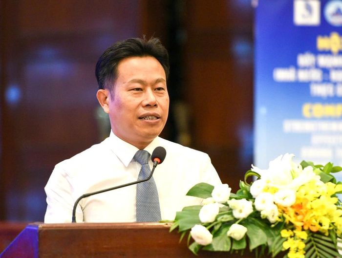GS.TS Lê Quân- Thứ trưởng Bộ GD-ĐT phát biểu tại hội thảo.