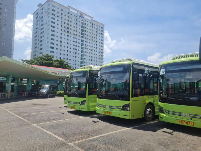 Tuyến xe buýt số 172 được kéo dài thời gian hoạt động đến 21 giờ 30 
