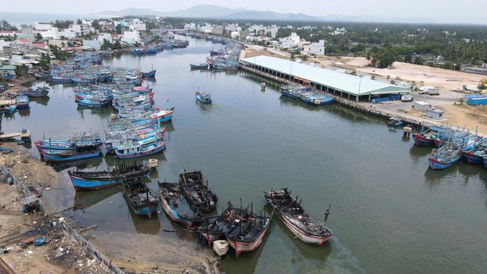  Hiện trường vụ cháy đang được giữ nguyên, phục vụ công tác điều tra, làm rõ nguyên nhân 