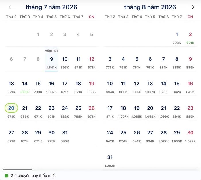  Giá vé TP HCM - Nha Trang đã bao gồm thuế và phí. (Ảnh chụp màn hình) 
