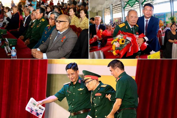 Các cựu chiến binh chiến trường T29 dự Lễ kỷ niệm 50 năm Ngày giải phóng Bảo Lộc (28/3/1975-28/3/2025).
