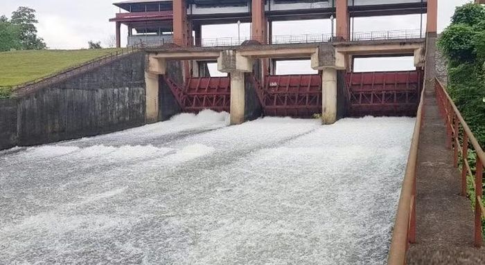 Hồ Núi Cốc sẽ mở 3 cửa xả tràn từ 11h30 ngày 7/10.
