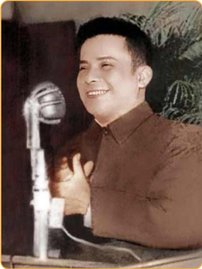Luật sư Phan Anh thời trẻ. Ảnh: QĐND