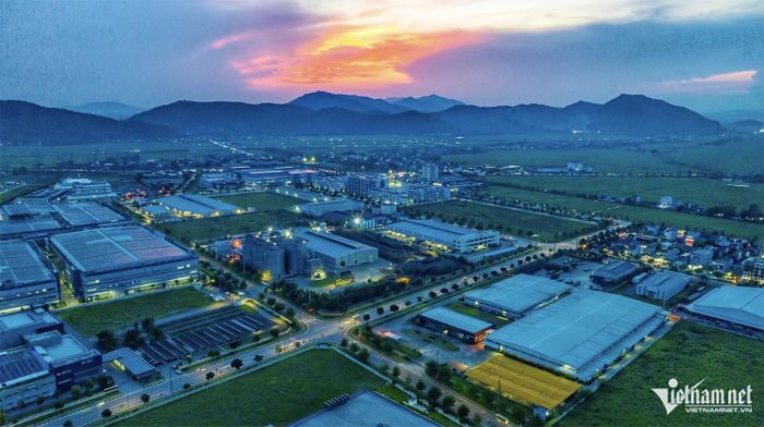 Toàn cảnh KCN VSIP 1 Nghệ An. Ảnh: Hoàng Hà