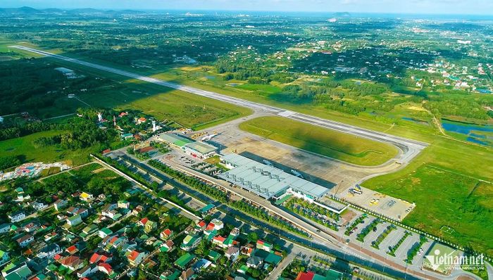 Cảng hàng không quốc tế Vinh. Ảnh: Trần Tuyên
