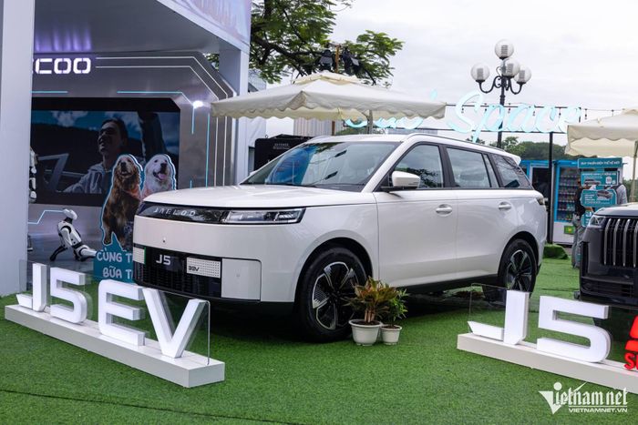 Jaecoo J5 bản thuần điện BEV Flagship. Ảnh: Hoàng Hiệp