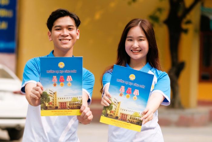 Sinh viên Trường ĐH Công đoàn.