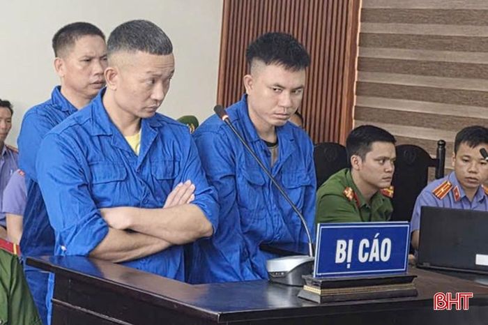 Các bị cáo tại phiên xét xử vào chiều 9/7/2026.