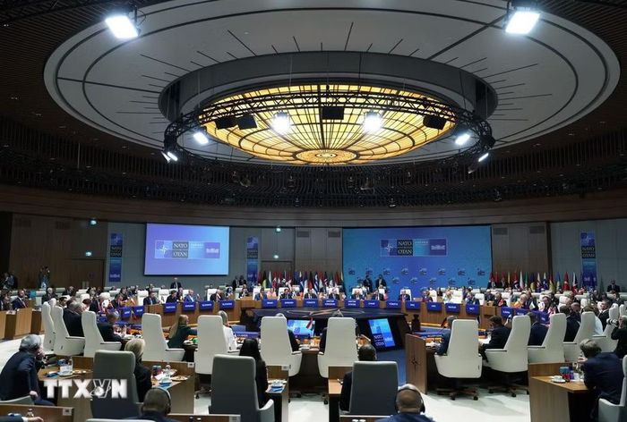 Hội nghị thượng đỉnh NATO. (Ảnh: AA/TTXVN phát)