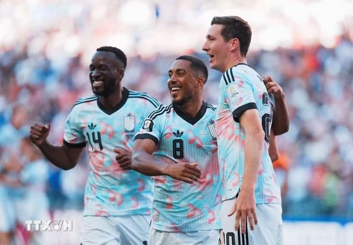 Bỉ liệu có phá dớp trước Tây Ban Nha để vào bán kết World Cup 2026. (Ảnh: THX/TTXVN)