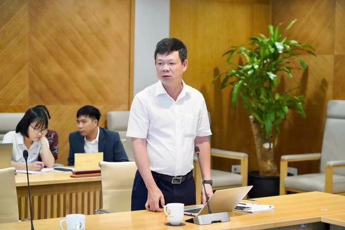 Giám đốc NATIF Bùi Quang Minh phát biểu tại Hội thảo. (Ảnh: Bộ Khoa học và Công nghệ)