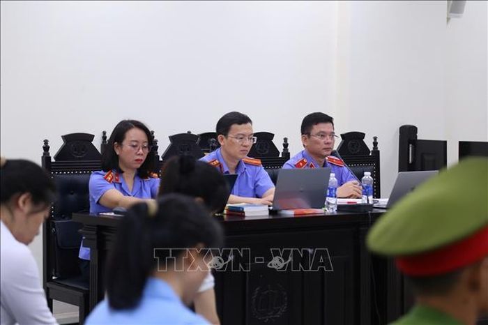 Đại diện Viện Kiểm sát giữ quyền công tố tại phiên tòa.