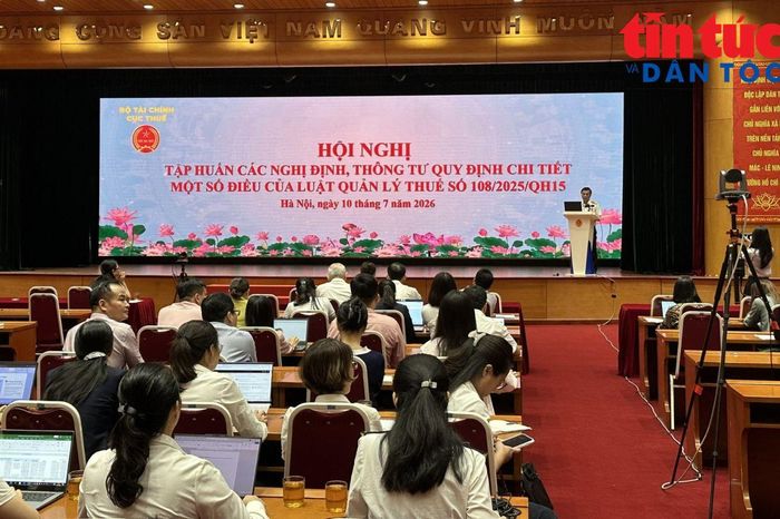 Hàng nghìn cán bộ thuế cập nhật chính sách mới, thống nhất thực thi Luật Quản lý thuế.