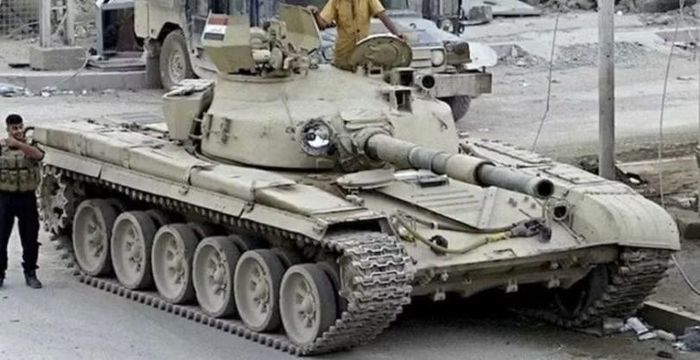 Xe tăng T-72 của Quân đội Iraq. Ảnh: MW.