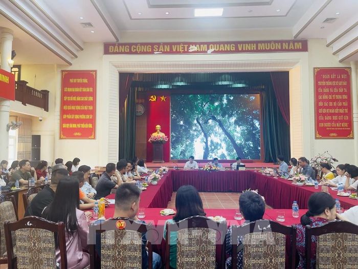 Quang cảnh Hội nghị xúc tiến Du lịch Sơn Tây năm 2026. Ảnh: Tuyết Mai - TTXVN