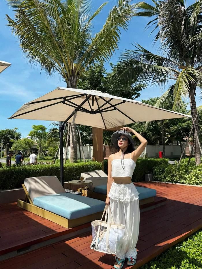 Diệu Nhi khoe visual rạng rỡ, vóc dáng ngày càng cuốn hút. (Nguồn: FBNV)