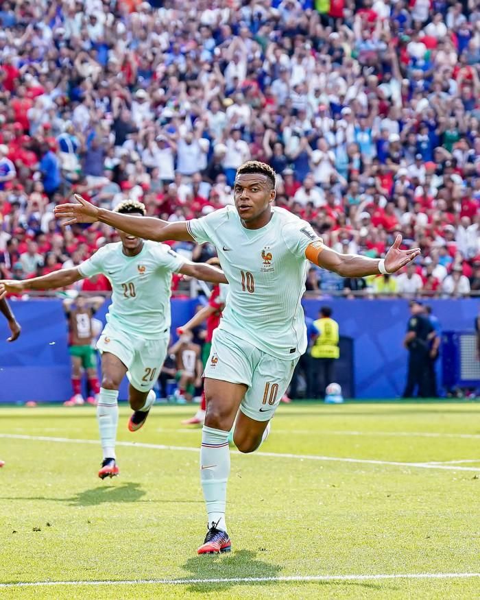 Mbappe đã ghi 20 bàn sau 20 trận tại World Cup. Ảnh: FIFA