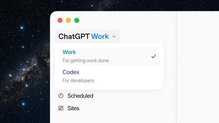 Cùng với GPT-5.6, OpenAI còn giới thiệu ChatGPT Work, một tác nhân AI được tích hợp sâu với Codex