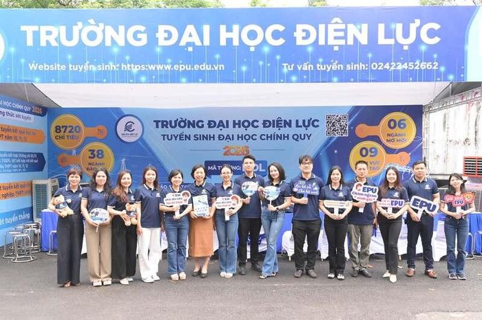 6 ngành mở mới của Trường Đại học Điện lực thu hút sự quan tâm của nhiều học sinh, sinh viên. Ảnh: EPU