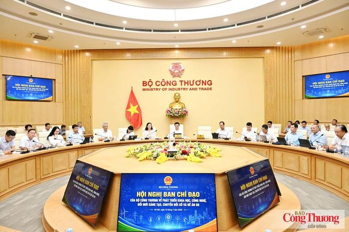 Hội nghị Ban Chỉ đạo của Bộ Công Thương về phát triển khoa học, công nghệ, đổi mới sáng tạo, chuyển đổi số và Đề án 06