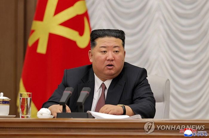 Nhà lãnh đạo Triều Tiên Kim Jong-un. Ảnh: Yonhap, KCNA.