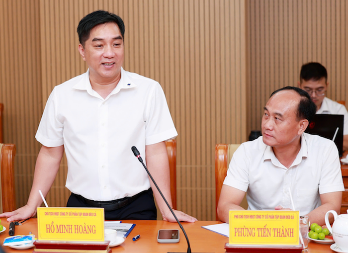 Ông Hồ Minh Hoàng, Chủ tịch HĐQT Tập đoàn Đèo Cả. (Nguồn: UBND tỉnh Thái Nguyên).