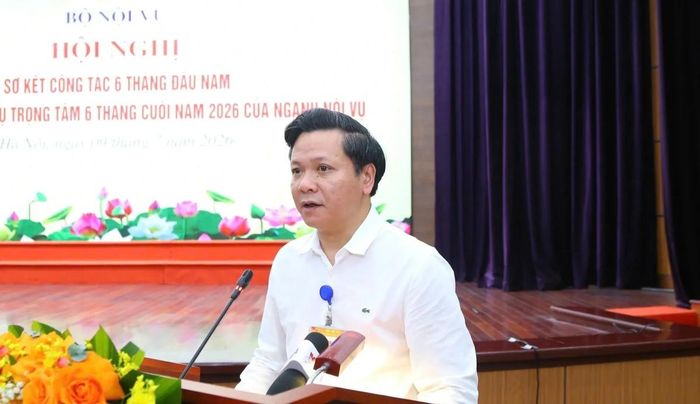 Ông Phan Trung Tuấn, Vụ trưởng Vụ Chính quyền địa phương (Bộ Nội vụ). Ảnh: Tống Giáp.