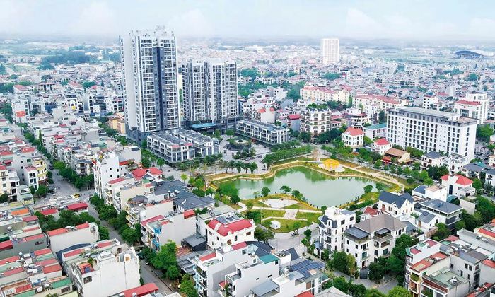  Các dự án nhà ở mới góp phần tạo cảnh quan hiện đại cho đô thị Võ Cường. 