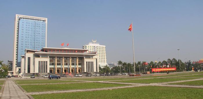 Khu trung tâm hành chính tỉnh Bắc Ninh.