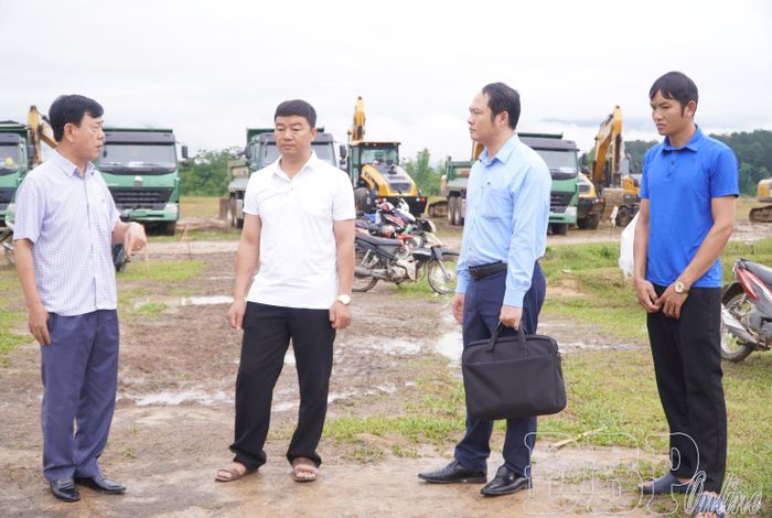 Cấp ủy, chính quyền tuyên truyền, giải thích đầy đủ về chủ trương, mục tiêu của dự án, người dân đã thống nhất bàn giao đất.