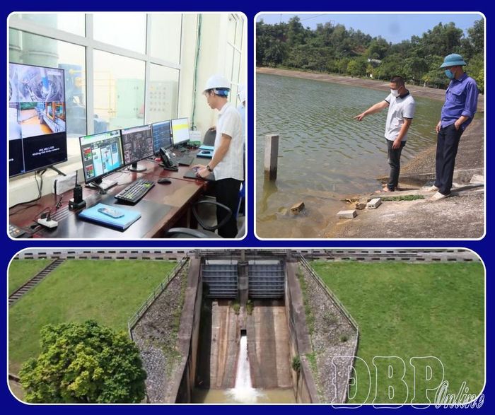Công tác kiểm tra, theo dõi các hồ đập được thực hiện thường xuyên, bảo đảm công trình vận hành an toàn trong mùa mưa lũ.