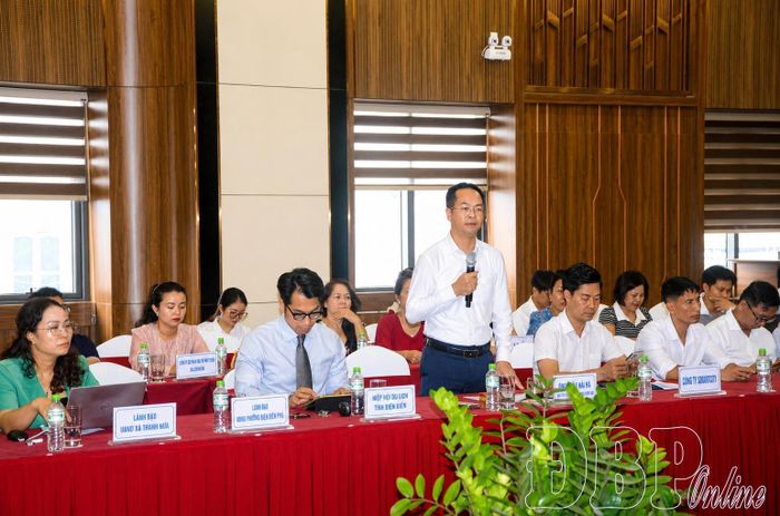 Ông Trần Hải Hà, Giám đốc Sở Văn hóa, Thể thao và Du lịch đề xuất nhiều nội dung đối với các CLB, bản du lịch cộng đồng, cơ sở kinh doanh du lịch.