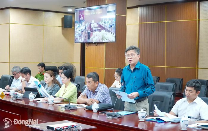 Đại diện các địa phương phát biểu ý kiến tại hội nghị. Ảnh: An Nhơn