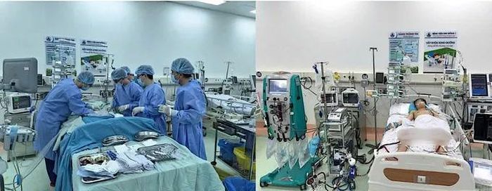 Ê-kíp ECMO chạy đua với thời gian cứu bệnh nhi.