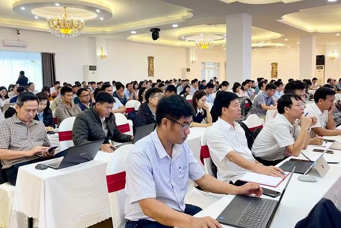 Quang cảnh hội nghị tập huấn. Ảnh: Vũ Thảo
