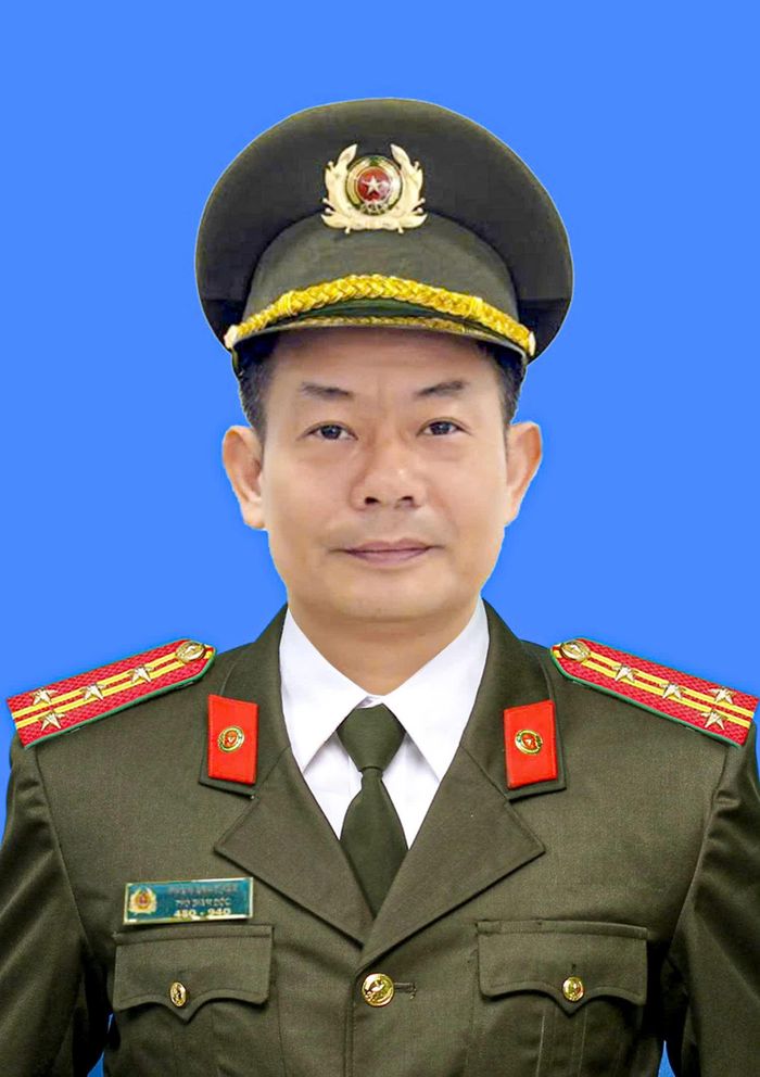 Đại tá Phạm Anh Tuấn - Phó Giám đốc Công an tỉnh.