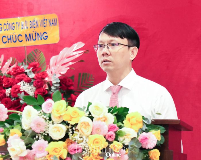 Phó Chủ tịch UBND tỉnh Nguyễn Thanh Hà phát biểu tại buổi lễ.
