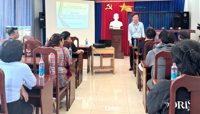 Quang cảnh hội nghị tập huấn.