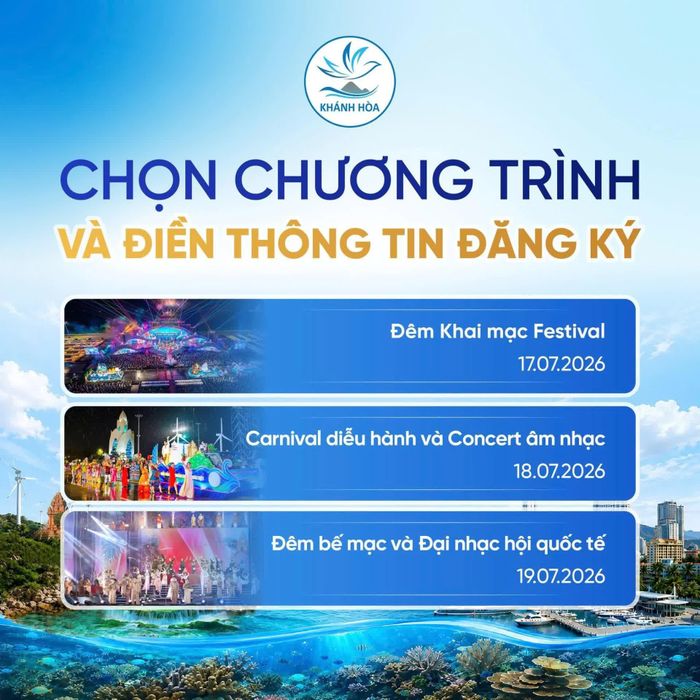 Các chương trình để khán giả lựa chọn.