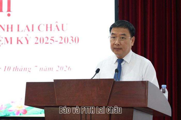 Đồng chí Tống Thanh Bình - Phó Chủ tịch Thường trực Ủy ban MTTQ Việt Nam tỉnh thông qua kết quả thực hiện chương trình phối hợp thống nhất hành động 6 tháng đầu năm, triển khai nhiệm vụ trọng tâm 6 tháng cuối năm 2026. 