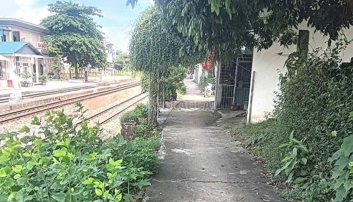 Đường gom dân sinh tại thôn Liên Hà 1, xã Bảo Hà.